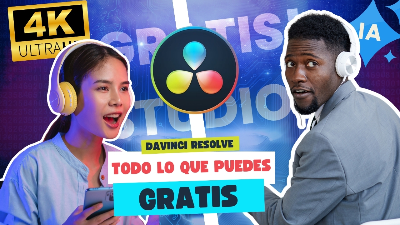 DaVinci Resolve GRATIS vs Studio Todo lo que puedes hacer (y lo que NO)
